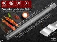 Original Grillzange aus Edelstahl 50 cm Professionelle Ausf�hrun