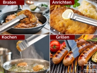 Grillzange Edelstahl Sonderl�nge 60cm