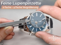 Lupenpinzette Spitz