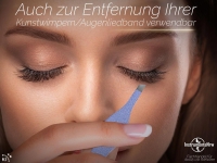 Profi Zupfpinzette Lila Pinzette 9,5 cm - 3 mm Haarzupfpinzette Edelstahl