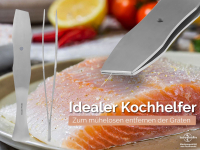 Grtenpinzette Edelstahl Rostfrei zur Entfernung von Fischgrten
