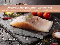 Gr�tenpinzette K�chenpinzette 14,5 cm Rostfreier Edelstahl