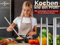 K�chenpinzette Grillpinzette Kochpinzette Pinzette Edelstahl Gerade  50,0 cm