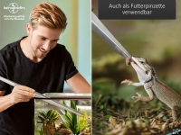 Futterpinzette Pflanzenpinzette Aquarium Pinzette Gerade 50,0 cm