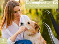 2er Set Zecken-Pinzette zur Zeckenentfernung