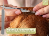 Feines Zeckenzangen Set Zeckenentferner Set