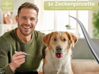 Zeckenzangen-Set 2-Teilig Hunde Katze Zeckenentferner