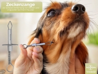 Zeckenzange Zeckenpinzette im 3er Set