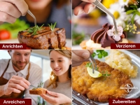 K�chenpinzette Grillpinzette Kochpinzette gebogen 9 cm