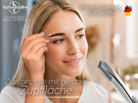 Zupfpinzette aus Solingen Pinzette Gerade zum Zupfen von kleinsten H�rchen 8 cm