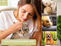 Zeckenpinzette Zeckenzange als Schl�sselanh�nger Zeckenentferner mit edlem Aufbewahrungsetui
