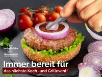 Profi K�chenpinzette Grillpinzette Kochpinzette Pinzette mit V Zahnung aus Edelstahl 13 cm