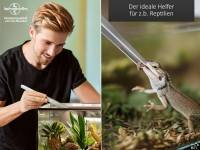 Profi Aquarium Terrarium Pinzette Wasserpflanzen Pflanzenpinzette aus Edelstahl Gerade Futterpinzette f�r Aquarien und Terrarien 25,0 cm