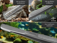 Profi Aquarium Terrarium Pinzette Wasserpflanzen Pflanzenpinzette aus Edelstahl Gerade Futterpinzette f�r Aquarien und Terrarien 9,0 cm