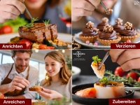 Profi Grillzange 14 cm Grillpinzette Kochpinzette aus Edelstahl Pinzette mit Zahnung - Gerade Ausf�hrung f�r Fleisch, W�rstchen oder Gem�se