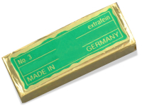 Rasiermesser Set Classic mit Goldtzung 3 teilig