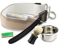 Grosses Rasiermesser Set Classic 5 teilig