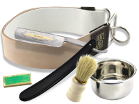 Grosses Rasiermesser Set Classic 5 teilig