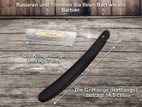 Rasiermesser Set Classic mit Goldtzung 3 teilig