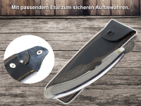 Rasiermesser mit Damastklinge und edlen Heft inkl. Etui