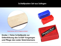 3-Teiliges Schleifpasten Set fr Rasiermesser Pflegepaste aus Solingen