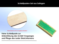 3-Teiliges Schleifpasten Set fr Rasiermesser Pflegepaste aus Solingen