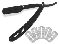 Rasierer Rasiermesser Wechselklingenmesser Set mit 10 Rasierklingen