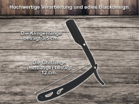 Rasierer Rasiermesser Wechselklinge Set mit 50 Rasiermesserklingen