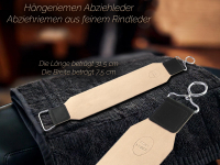 Rasiermesser Set mit Bartpflege Messer Schleifpaste aus Solingen und Extra breitem Abziehleder Streichriemen von InstrumenteNRW mit Sitz in Deutschland ein Rasier-Set f�r M�nner Herren zur Nassrasur