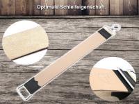 SET Rasiermesser Goldtzung 5/8 + Streichriemen + Paste