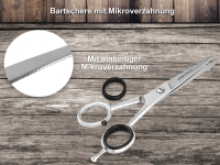 8-Teiliges Rasier Set - Rasiermesser + Streichriemen Solingen + Bartschere + Rasierschale + Zubehr