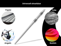 Bastelmesser Hohlmeielklingen-Halter Skalpellgriff Skalpellhalter fr Hohlmeielklingen aus rostfreiem Edelstahl