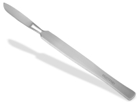 Profi Hornhautschaber Stumpfes Skalpell Creme-Schaber aus rostfreiem Edelstahl Hornhautentferner Pedikre Schaber zur sanften Entfernung der Hornhaut fr die Fupflege 17 cm