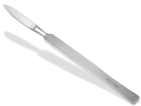 Profi Hornhautschaber Stumpfes Skalpell Creme-Schaber aus rostfreiem Edelstahl Hornhautentferner Pedikre Schaber zur sanften Entfernung der Hornhaut fr die Fupflege 15 cm