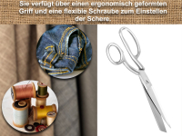 Schneiderschere Stoffschere Textilschere 7 Zoll