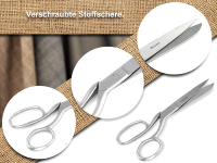 Premium Stoffschere Textilschere Schneiderschere Arbeitsschere 17,5 cm Schlanke Leichte Ausfhrung