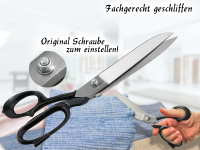 Schneiderschere aus Solingen Stoffschere Scharf und Przise 20,32 cm Textilschere aus rostfreiem Edelstahl fr Stoffe Jeans Textilien Leder