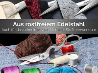 Klassische Kchenschere aus Solingen Haushaltsschere Made in Germany mit Scharfem und Przisem Schnitt Vielzweckschere mit einseitiger Mikroverzahnung Universal Schere aus Rostfreiem Edelstahl 20 cm