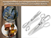 Stoffscheren-Set Schneiderschere Textilschere 6 + 12 Zoll