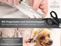 Fellschere Modelierschere GROOMING DELUXE