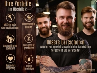 Bartschere - Nasenhaarschere - Ohrhaarschere