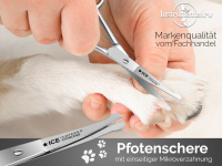Pfotenschere Fellschere 11,5 cm Edelstahl Rostfrei B-Ware