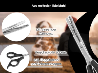 Profi Fellscheren Schere 3er SET GROOMING DELUXE