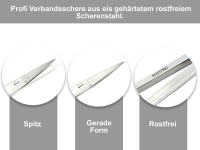 Bastelschere Papierschere Nahttrenner Universalschere 14,5 cm