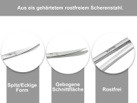 Bastelschere Papierschere Universalschere 18 cm Spitz und Abgerundet mit Stumpfen Enden